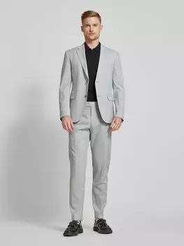 Пиджак на 2 пуговицах с нагрудным карманом модель «Айдан» Strellson, светло-серый