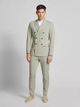 Пиджак на 2 пуговицах с воротником-лацкан SELECTED HOMME, светло-зеленый