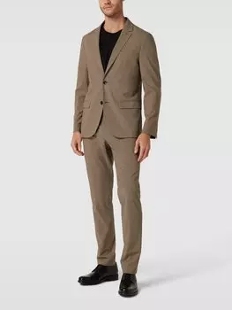 Пиджак на 2 пуговицы с фактурным узором, модель «Пауло» Mango, бежевый