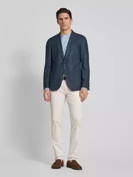 Пиджак на 2 пуговицы с воротником-лацканом модель «Арндт» Strellson, темно-синий