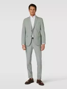 Пиджак на 2 пуговицы с воротником-лацканом, модель «Opure» s.Oliver BLACK LABEL, зеленый