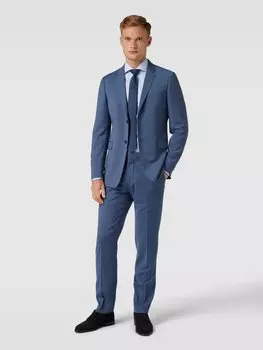 Пиджак на 2 пуговицы с воротником-лацканом, модель «Jerrets» Tiger Of Sweden, светло-голубой