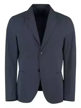 Пиджак на двух пуговицах THE (Alphabet), синий