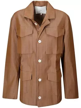 Пиджак на пуговицах Setchu, коричневый