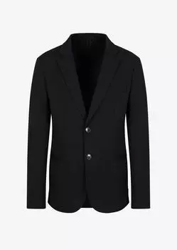 Пиджак окрашенный Armani Exchange, черный