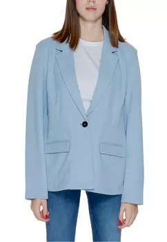 Пиджак ONLY классический, светло-голубой