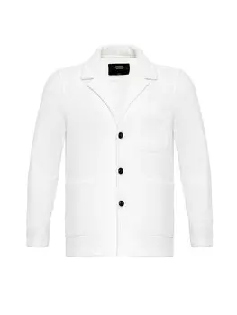 Пиджак от костюма обычного кроя Antioch, белый