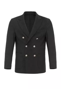 Пиджак от костюма обычного кроя Antioch Irmgard, антрацит