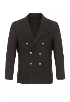 Пиджак от костюма обычного кроя Antioch Irmgard, темно-коричневый