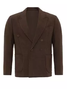 Пиджак от костюма обычного кроя Antioch, коричневый