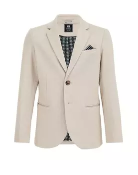 Пиджак от костюма WE Fashion, бежевый