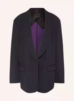 Пиджак оверсайз из джерси jetsetter Boss, серый