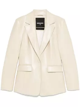 Пиджак Patrizia Pepe из искусственной кожи, нейтральный