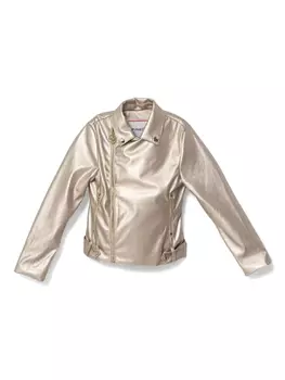 Пиджак Pinko Kids с вышитым логотипом, золотой