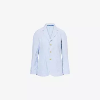 Пиджак Polo Ralph Lauren в полоску, синий
