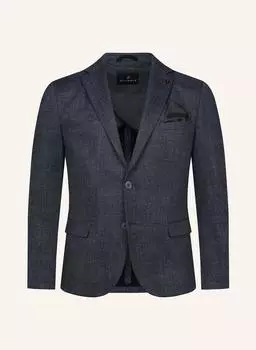 Пиджак приталенного кроя из трикотажа Dinick Zuitable, серый