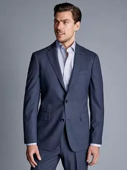 Пиджак приталенного кроя Ultimate Performance Charles Tyrwhitt, хизер блю