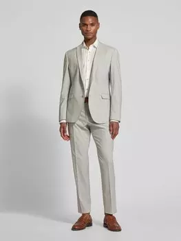 Пиджак прямого кроя с застежкой на 2 пуговицы s.Oliver BLACK LABEL, светло-серый