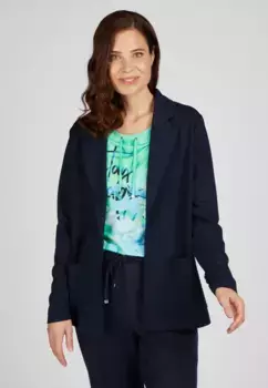 Пиджак Rabe с накладными карманами, цвет морской волны