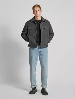 Пиджак-рубашка с отложным воротником JAKE*S STUDIO MEN