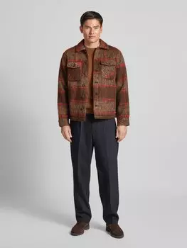 Пиджак-рубашка с отложным воротником Scotch & Soda, бежевый