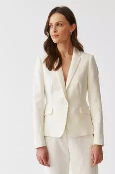 Пиджак с двойными лацканами Tatuum, белый