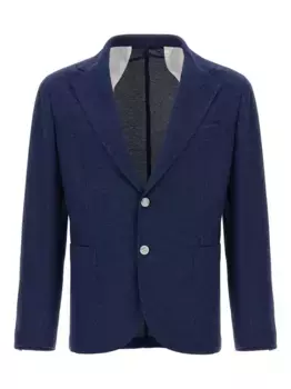 Пиджак с карманами Barba, синий