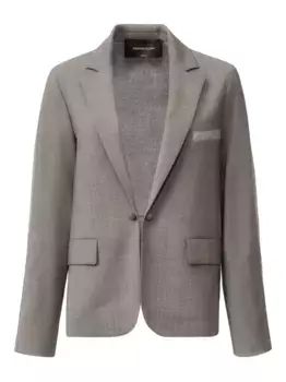 Пиджак с карманами Fabiana Filippi, серый