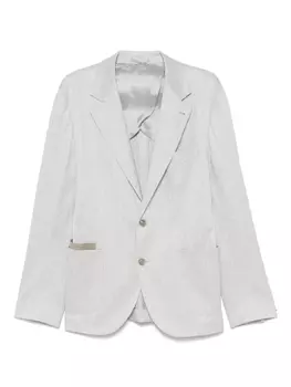 Пиджак с накладными карманами Brett Johnson, серый