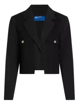 Пиджак с накладными карманами Karl Lagerfeld Jeans, черный