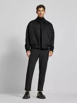 Пиджак с отложным воротником Versace Jeans Couture, черный