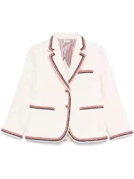 Пиджак с полосками RWB THOM BROWNE, белый