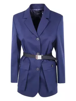 Пиджак с поясом DRHOPE, синий