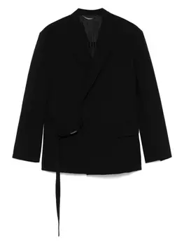 Пиджак с поясом Juun.J, черный