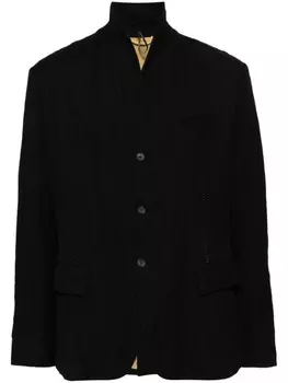 Пиджак с воротником-стойкой Masnada, черный