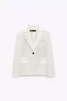 Пиджак с заказом ZARA, экру
