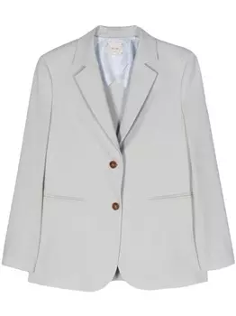 Пиджак с заостренными лацканами Alysi, серый