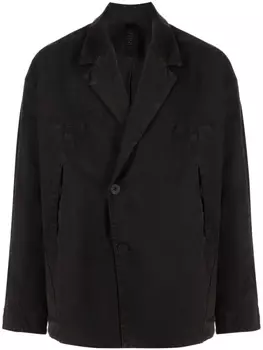 Пиджак с заостренными лацканами Transit, серый