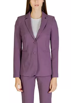 Пиджак Sandro Ferrone классический, фиолетовый