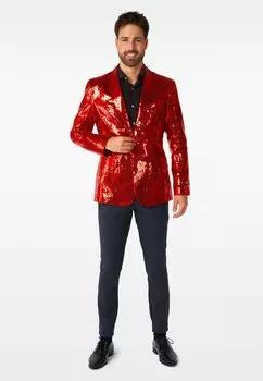 Пиджак SEQUINS Suitmeister, красный