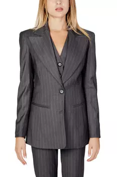 Пиджак Silence классический, серый