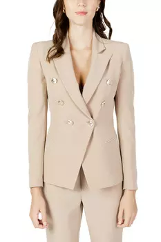 Пиджак Silence приталенный, бежевый