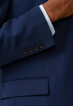 Пиджак SLIM FIT TEXTURED Next, синий