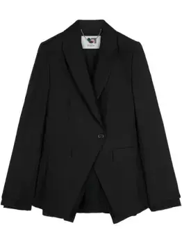 Пиджак со смещенной застежкой Ports 1961, черный