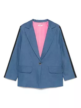 Пиджак со вставками Miss Grant Kids, синий