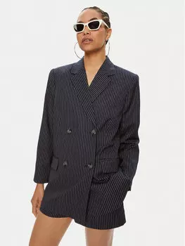 Пиджак стандартного кроя 2Ndday, синий