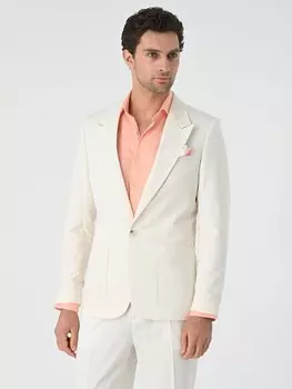 Пиджак стандартного кроя Antioch, экрю