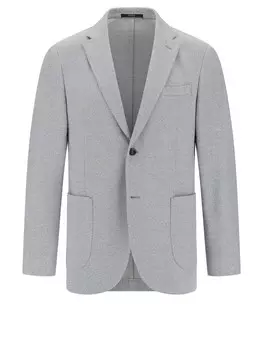 Пиджак стандартного кроя Boggi Milano Blend B, серый