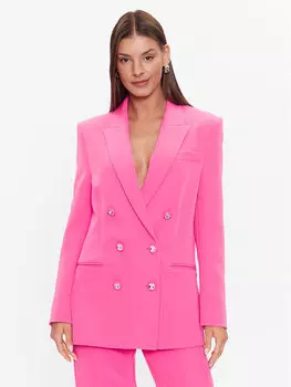 Пиджак стандартного кроя Chiara Ferragni, розовый