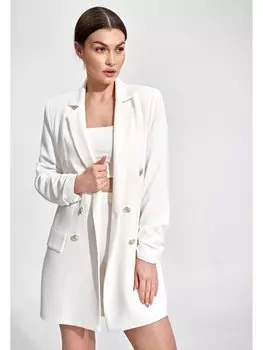 Пиджак стандартного кроя Figlfigl, экрю